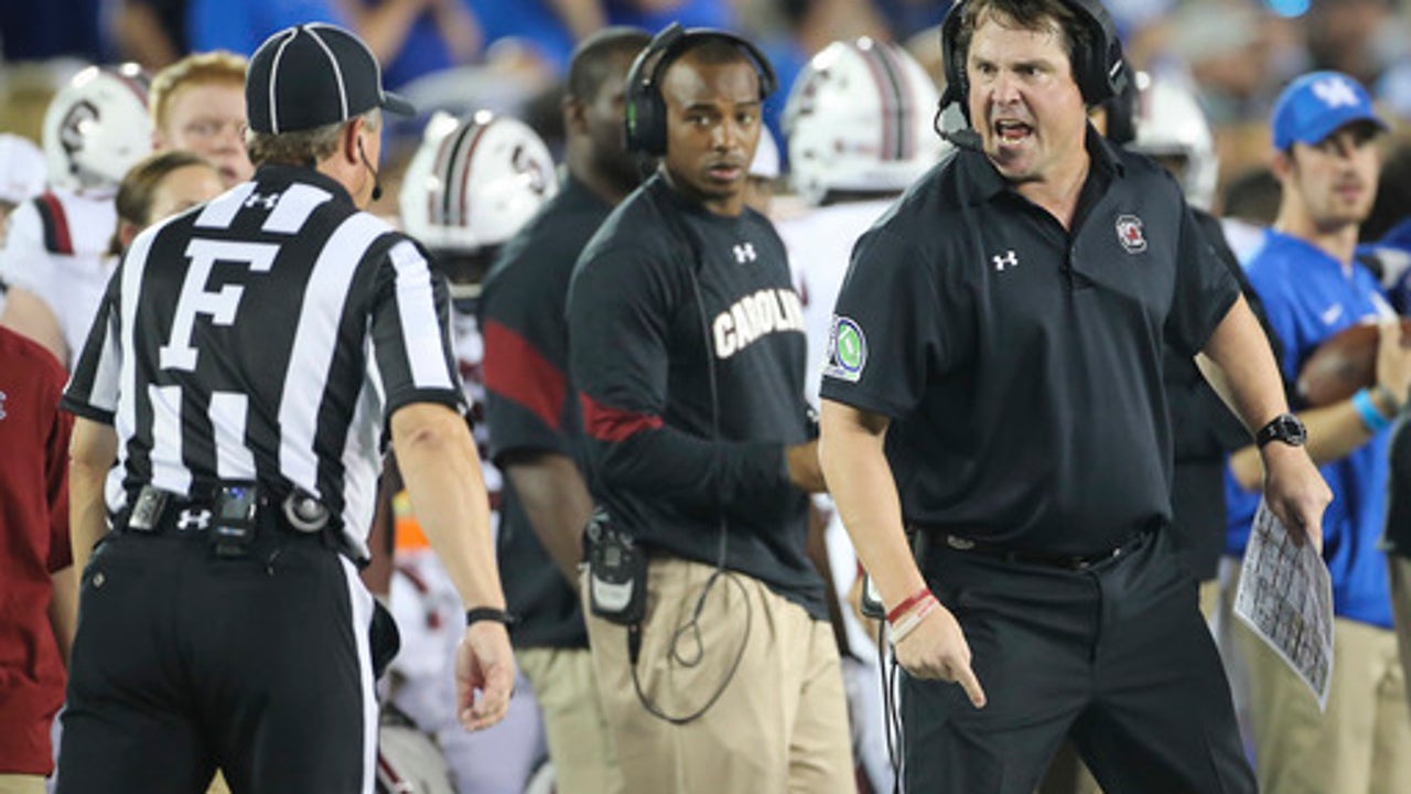 South Carolina, coach Muschamp struggling to find offense